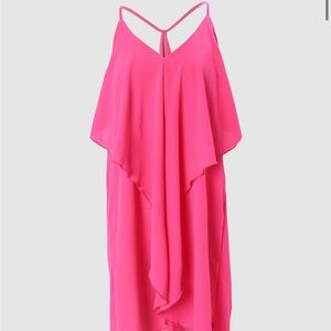 NWT Large Chicme dress hot pink